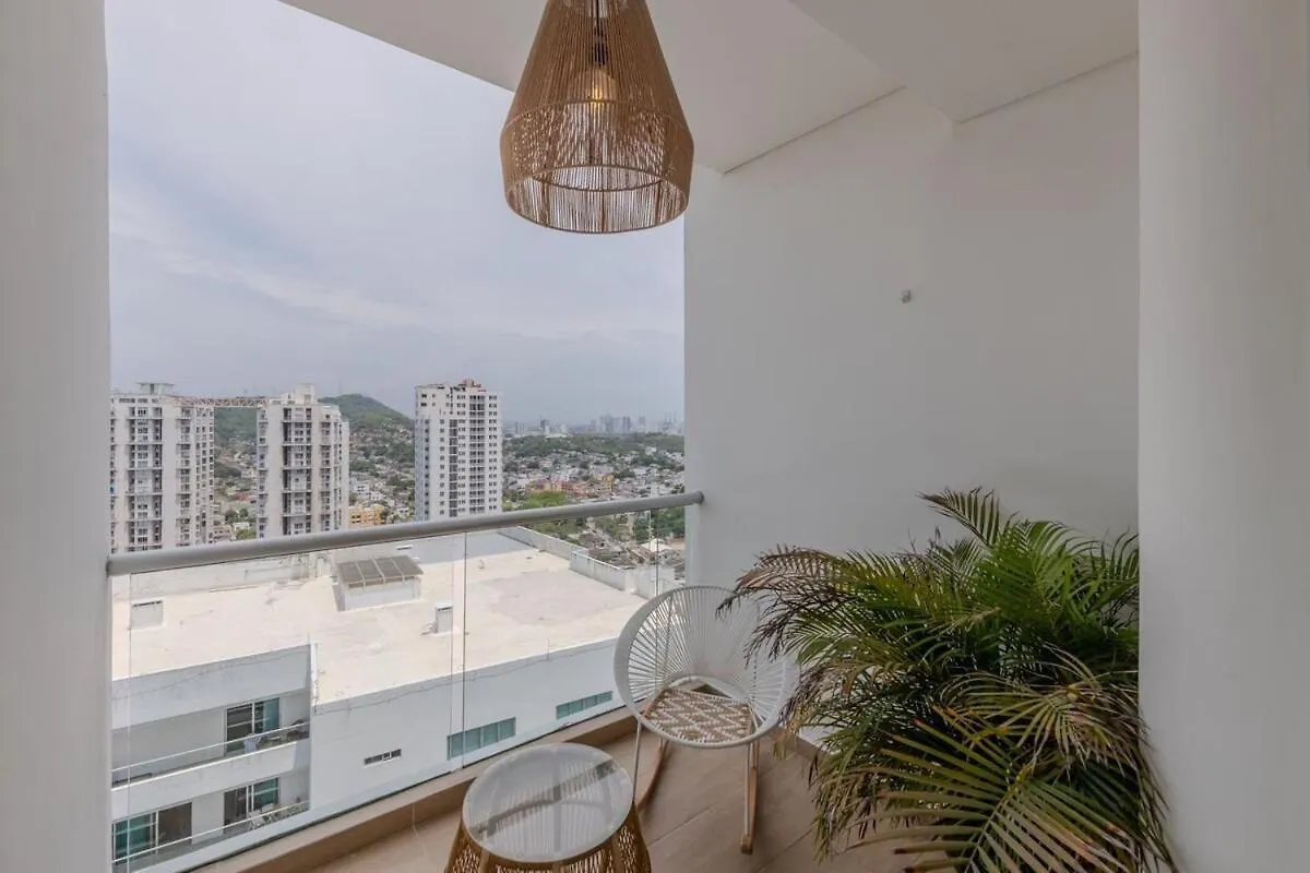 Skyline Cartagena Exclusive Apto Front Of The Sea Apartment