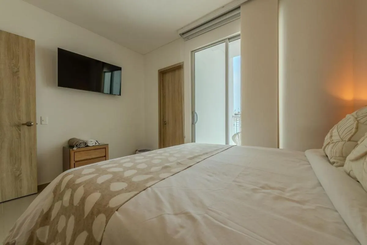 Skyline Cartagena Exclusive Apto Front Of The Sea Apartment